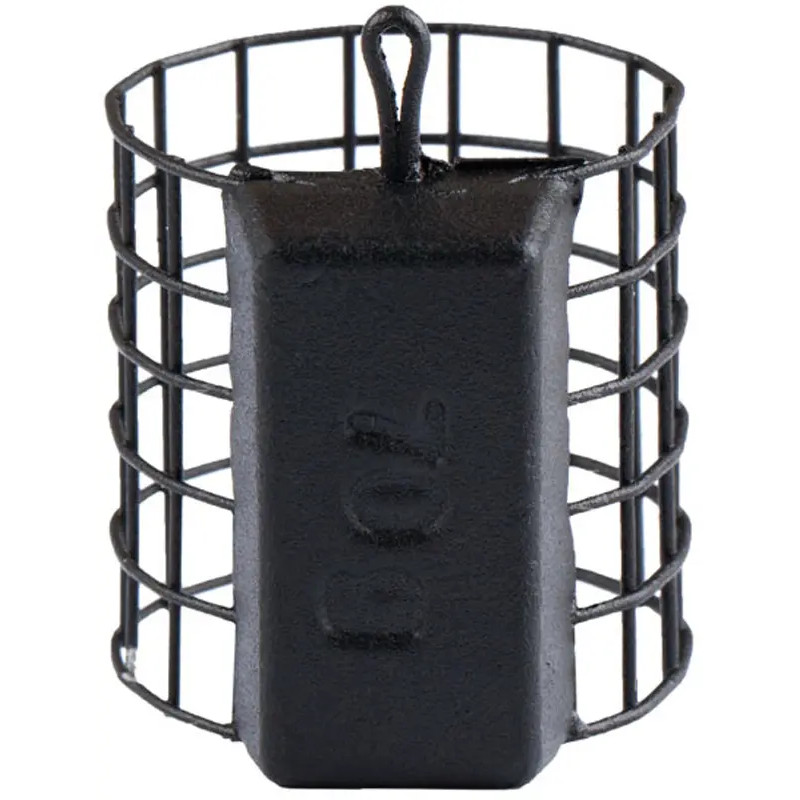 Годівниця Brain фідерна M 5x14 слотів фарбована 60g Чорний