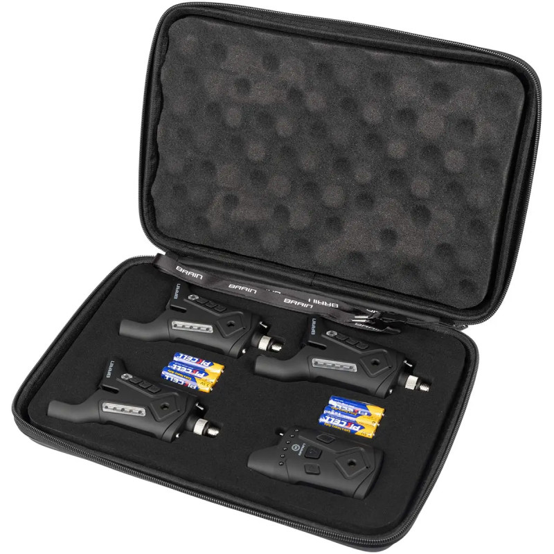 Набір сигналізаторів Brain Wireless Bite Alarm F-1 3+1