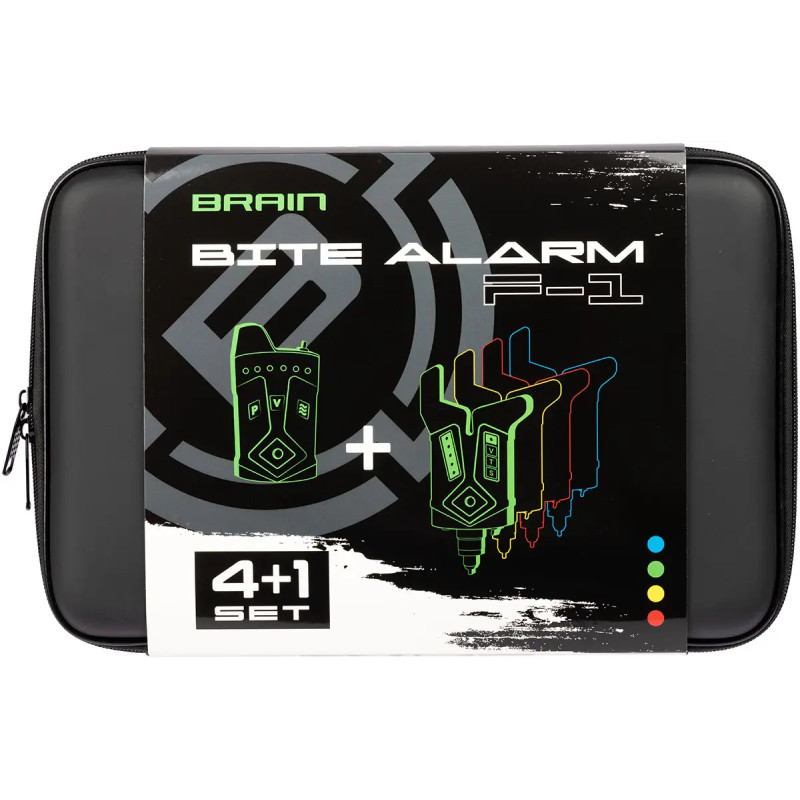 Набір сигналізаторів Brain Wireless Bite Alarm F-1 4+1