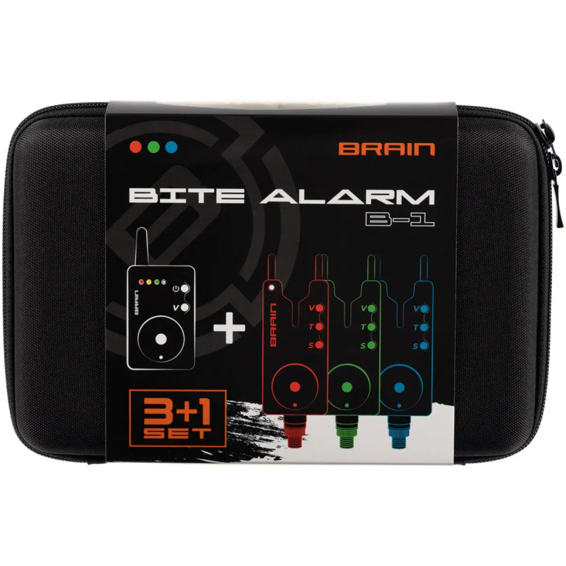 Набір сигналізаторів Brain Wireless Bite Alarm B-1 3+1