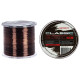 Волосінь Brain Classic Carp Line 600m 0.28mm 18lb 7.9kg Dark Brown