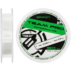 Волосінь Brain Team Pro 50m 0.172mm 2.9kg Clear