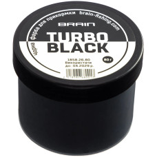 Фарба для прикормки Brain Turbo Black 80g Black