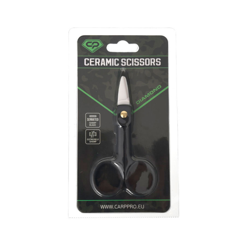 Ножиці для повідцевого матеріалу Carp Pro Diamond Ceramic Scissors