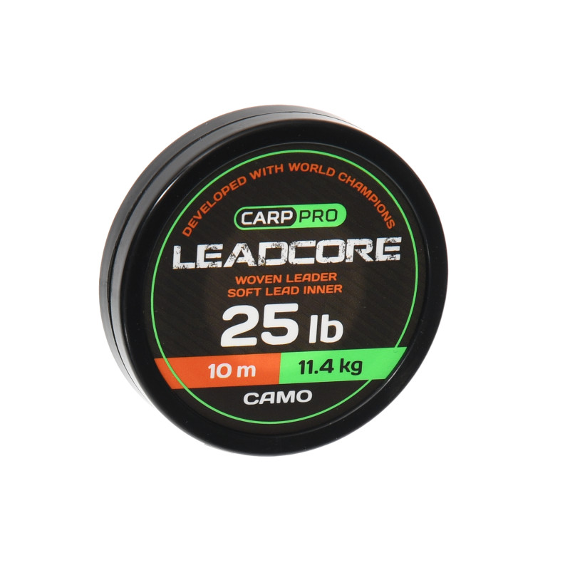 Лідкор Carp Pro Leadcore Camo 10м 25lb CP4825