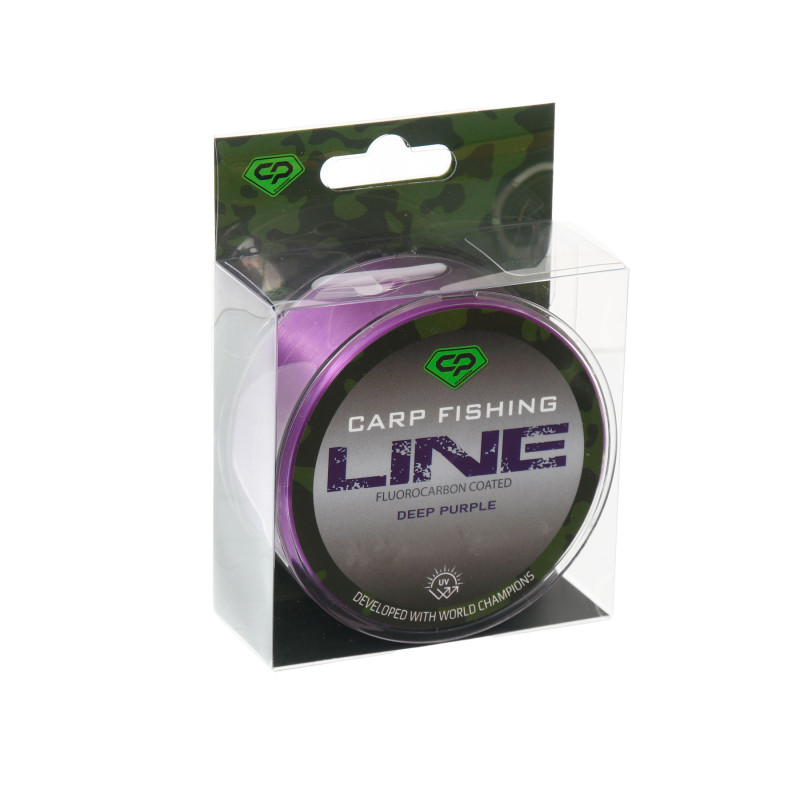 Волосінь Carp Pro Diamond Carp Fishing Line Fluorocarbon Coated Deep Purple 300м 0.261мм