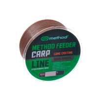 Волосінь Carp Pro Method+ Method Feeder Carp Dark Brown 300м 0.25мм