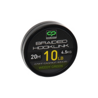 Поводковый материал без оболочки Carp Pro Delight Soft Braided Hooklink Weedy Green 20м 10lb