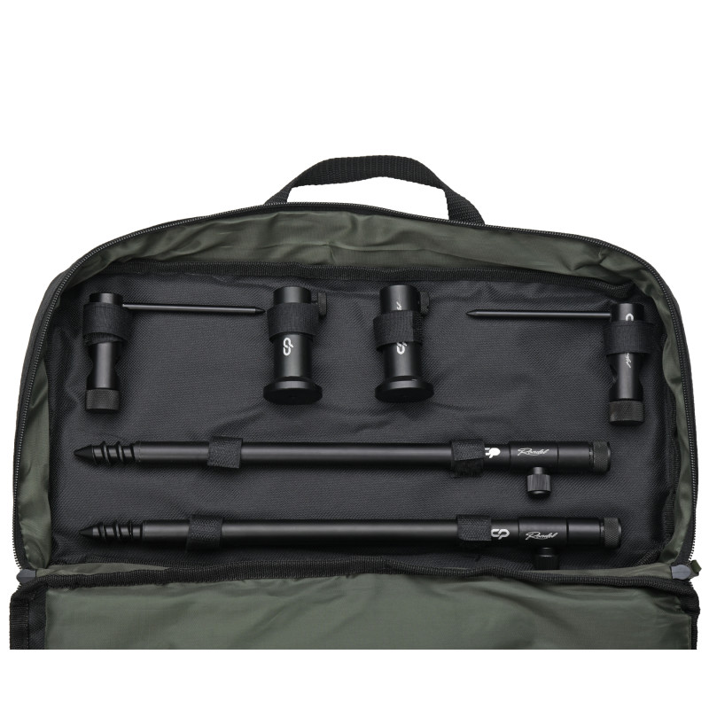 Набір стійок із буз-барами для двох вудилищ Carp Pro Rondel 2 Rods Stand Kit