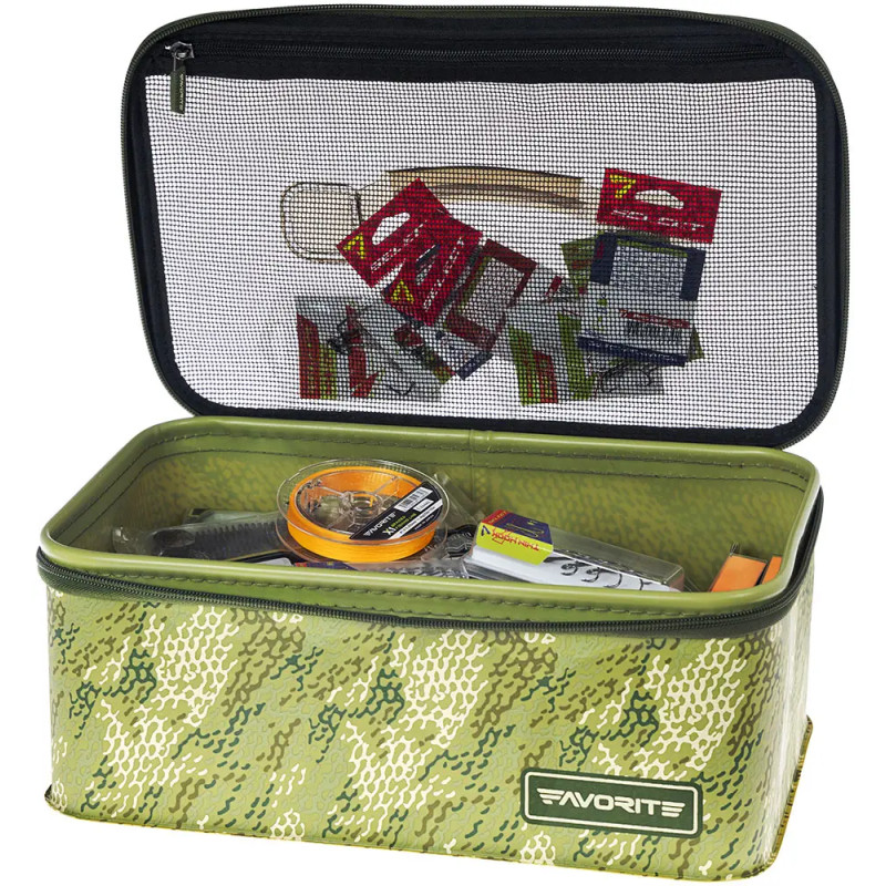 Коробка Favorite Eva Tackle Box TCLB-L 335x205x130mm Khaki