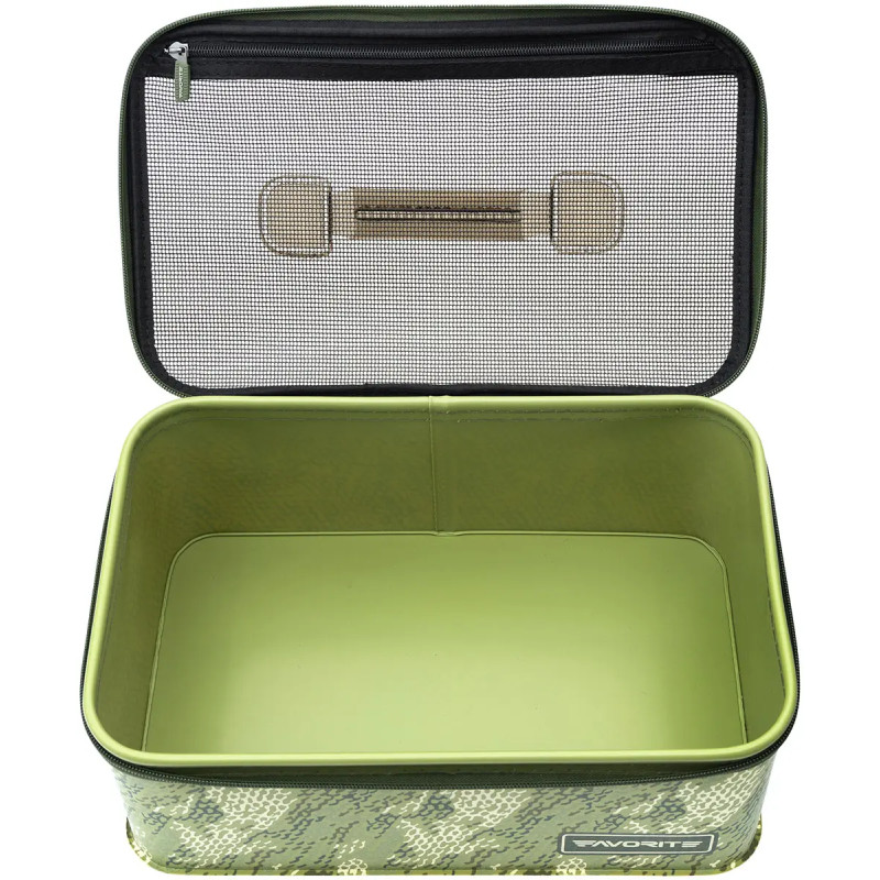 Коробка Favorite Eva Tackle Box TCLB-L 335x205x130mm Khaki