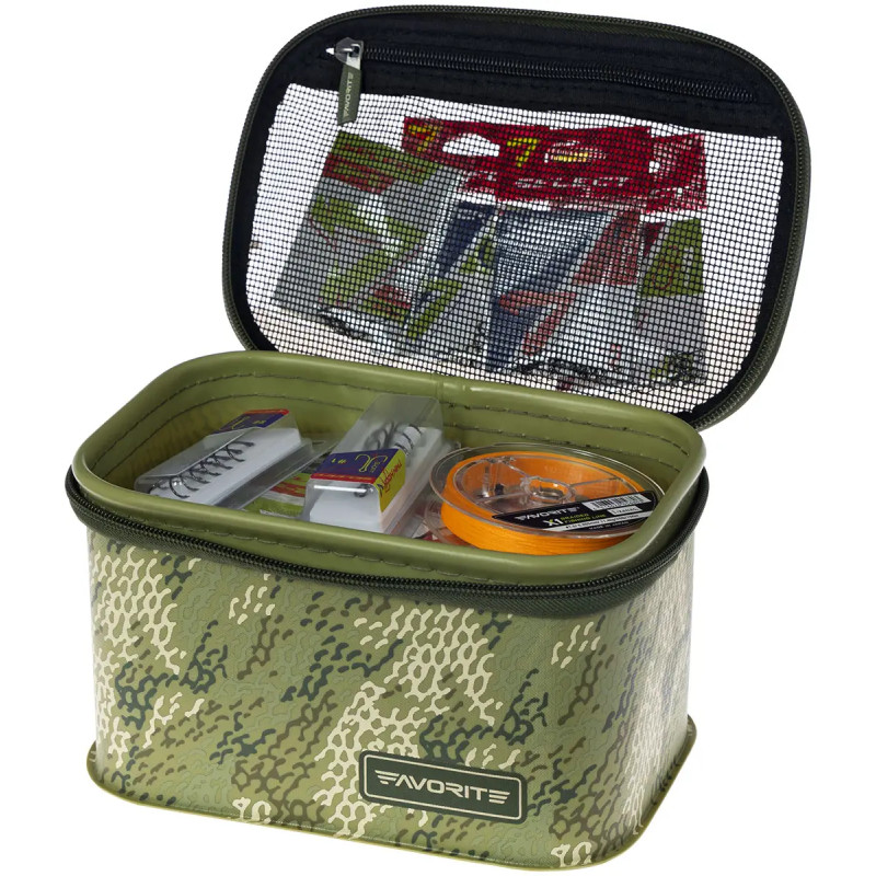 Коробка Favorite Eva Tackle Box TCLB-M 200x150x120mm Khaki