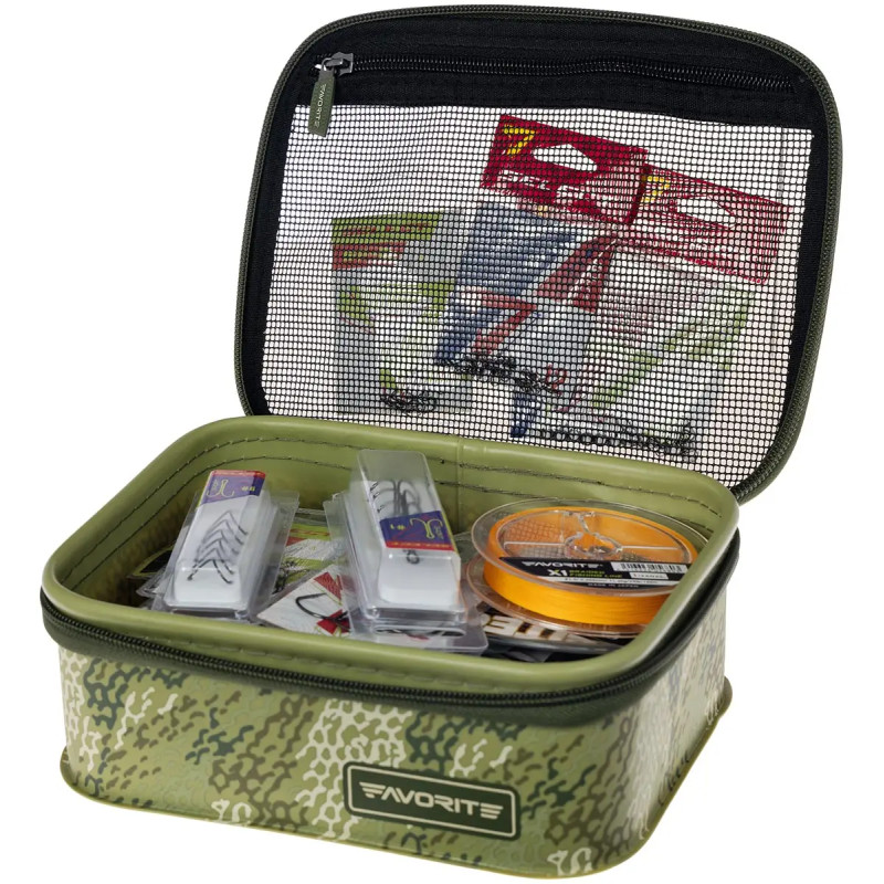 Коробка Favorite Eva Tackle Box TCLB-S 205x160x70mm Khaki