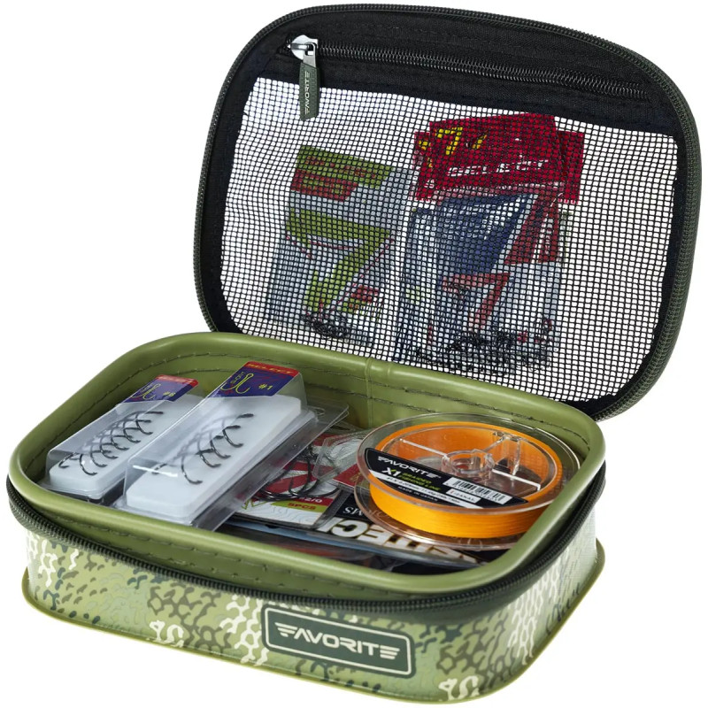 Коробка Favorite Eva Tackle Box TCLB-XS 200x150x50mm Khaki