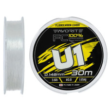 Флюорокарбон Favorite U1 FC 30m #12.0/0.57mm 44.0lb/19.98kg