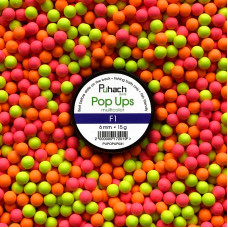 Попап Puhach Baits Pop Ups 6 mm Multicolor - F1 Bubble Gum (Бабл Гам)