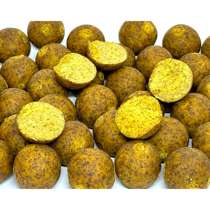 Варені бойли Puhach Baits Natural Line Shelf Life Boilies 20 mm 1 kg - Sweetcorn (Кукурудза)