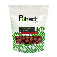 Вареные бойлы Puhach Baits Premium Line Shelf Life Boilies 24 mm 1 kg - Robin Red (Робин Ред)