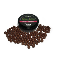 Пилячі насадочні бойли Puhach Baits Premium Soluble Boilies 12/14 mm - Squid Cranberry (Кальмар Журавлина)