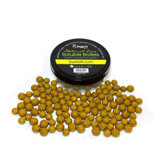 Пилячі насадочні бойли Puhach Baits Natural Line Soluble Boilies 12/14 mm - Sweetcorn (Кукурудза)