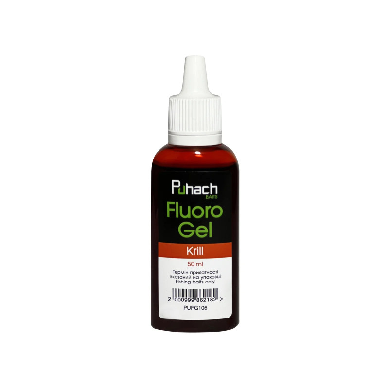 Флюоро гель Puhach Baits Fluoro Gel 50 ml - Krill (Криль)