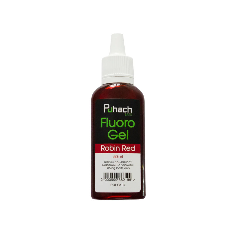 Флюоро гель Puhach Baits Fluoro Gel 50 ml - Robin Red (Робін Ред)