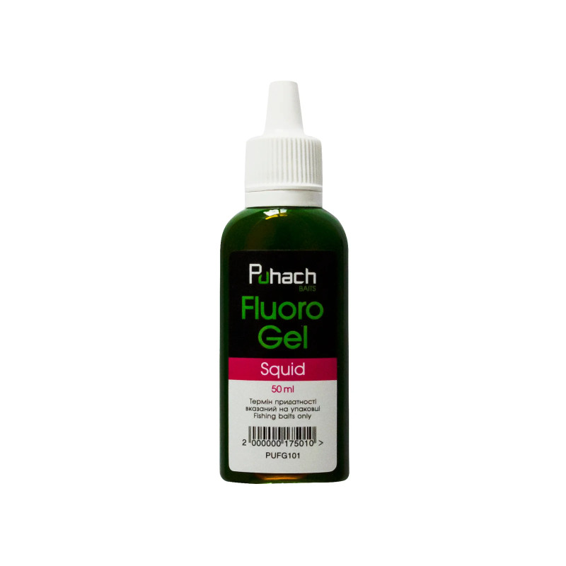 Флюоро гель Puhach Baits Fluoro Gel 50 ml - Squid (Кальмар)