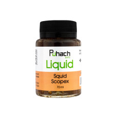 Ліквід Puhach Baits Liquid 70 ml – Squid Scopex (Кальмар Вершкове Печиво)