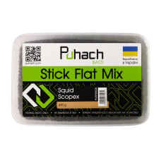 Стік Метод Мікс Puhach Baits Stick Flat Mix – Squid Scopex (Кальмар Вершкове Печиво)